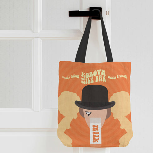 A Clockwork Orange Large Canvas 18x18 Tote Bag